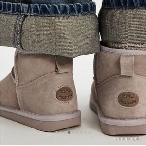 Emu Australia Taupe Suede Slippers